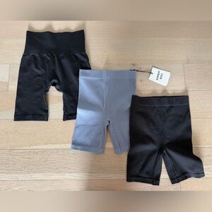 Aritzia bike Shorts - all brand new